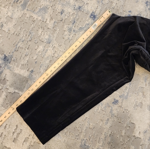 NWT Loft Velvet Black Riviera Slim Pants Womens Size 14 - Picture 12 of 16